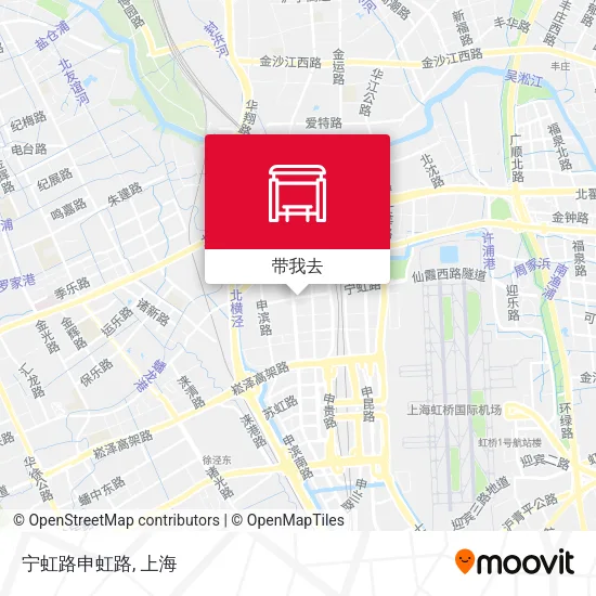 宁虹路申虹路地图