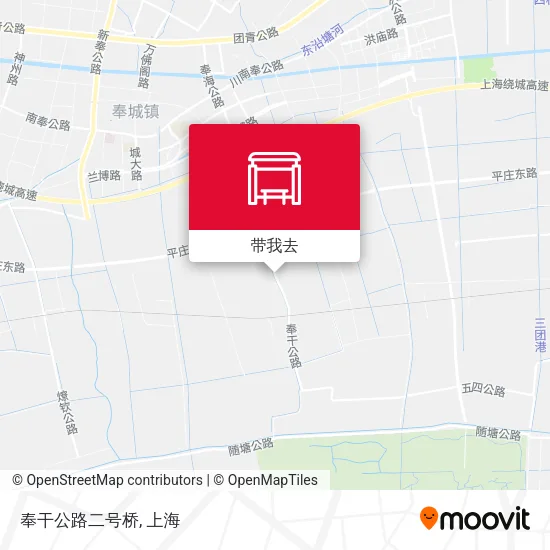 奉干公路二号桥地图