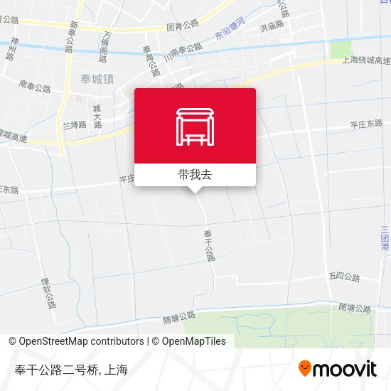 奉干公路二号桥地图