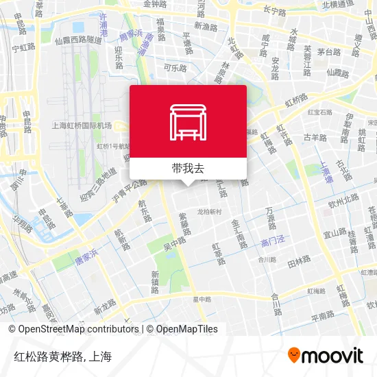 红松路黄桦路地图