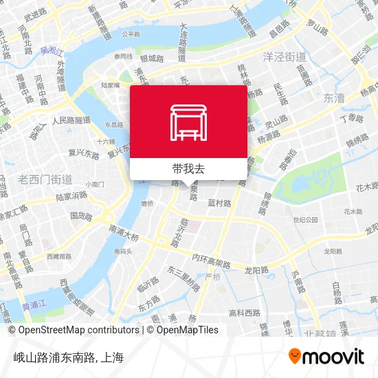 峨山路浦东南路地图
