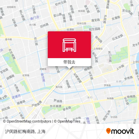沪闵路虹梅南路地图