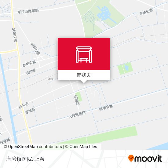 海湾镇医院地图