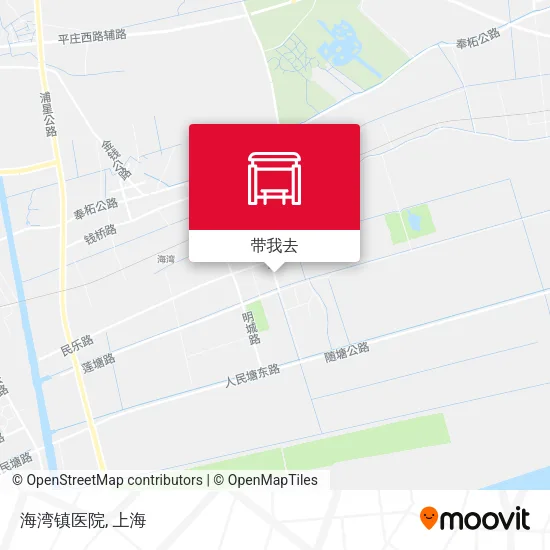 海湾镇医院地图
