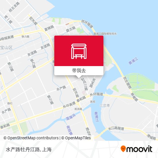 水产路牡丹江路地图