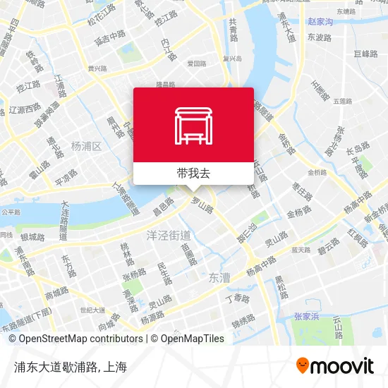 浦东大道歇浦路地图