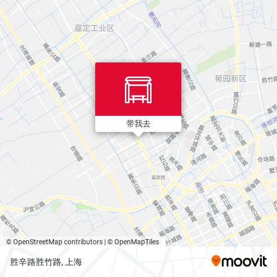 胜辛路胜竹路地图