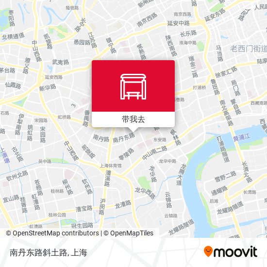 南丹东路斜土路地图