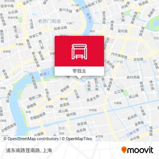 浦东南路莲南路地图
