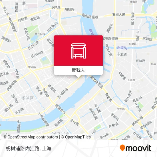 杨树浦路内江路地图
