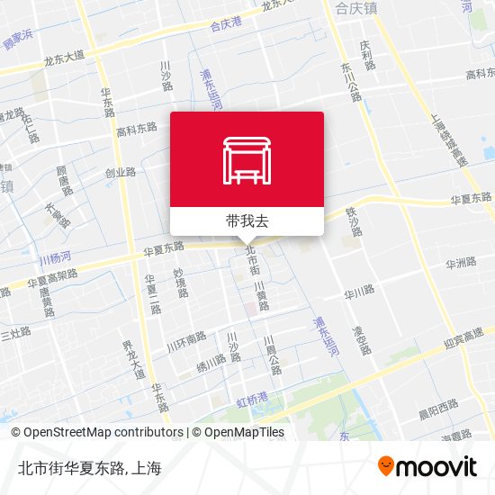 北市街华夏东路地图