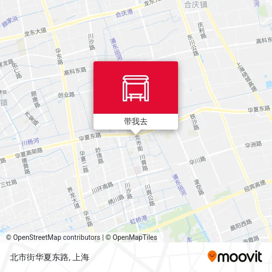 北市街华夏东路地图