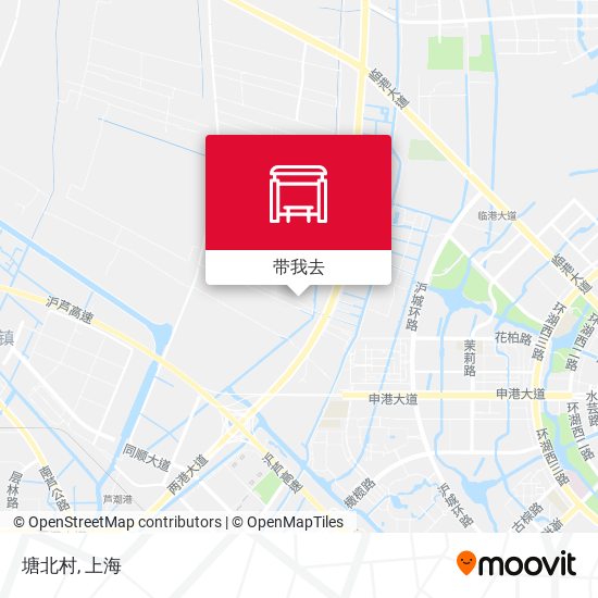 塘北村地图