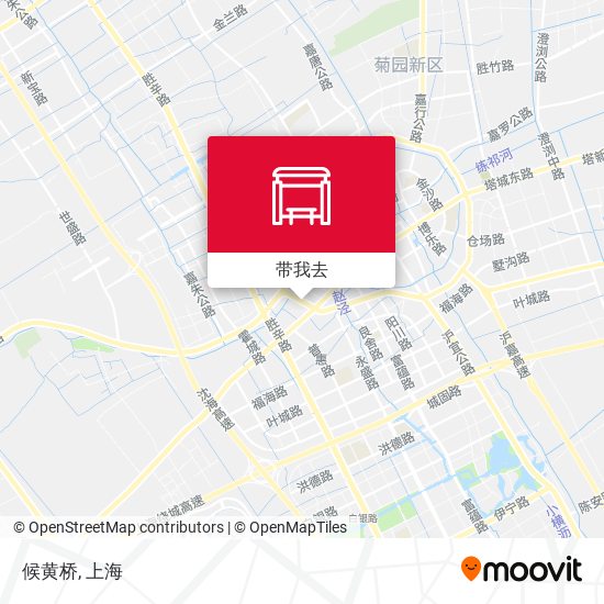 候黄桥地图