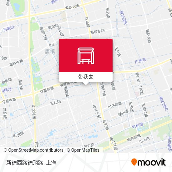 新德西路德翔路地图