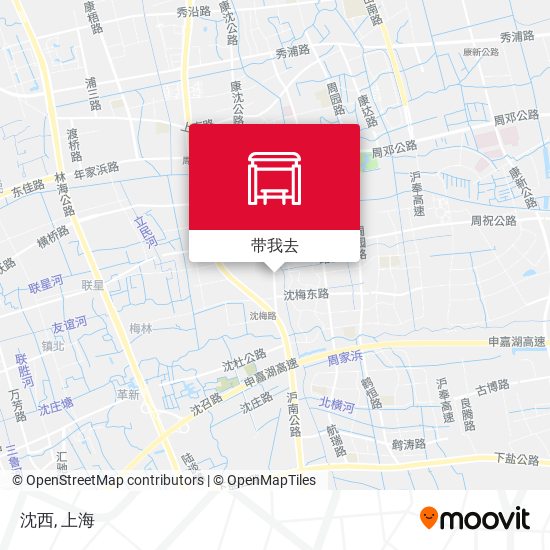 沈西地图