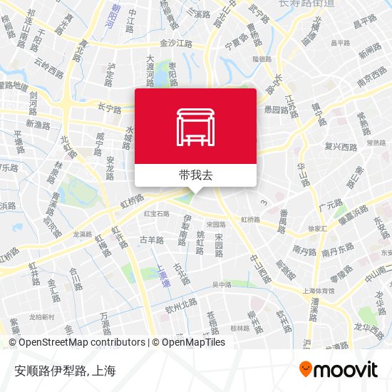 安顺路伊犁路地图