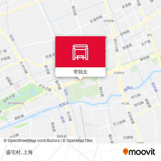 盛宅村地图
