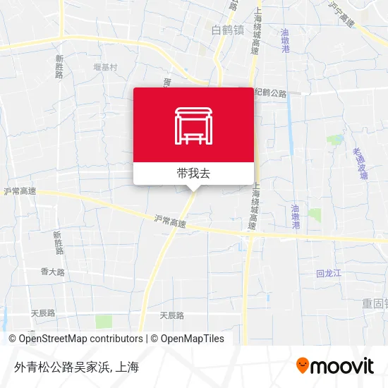 外青松公路吴家浜地图