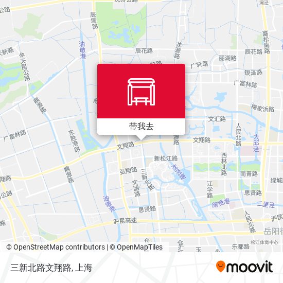 三新北路文翔路地图