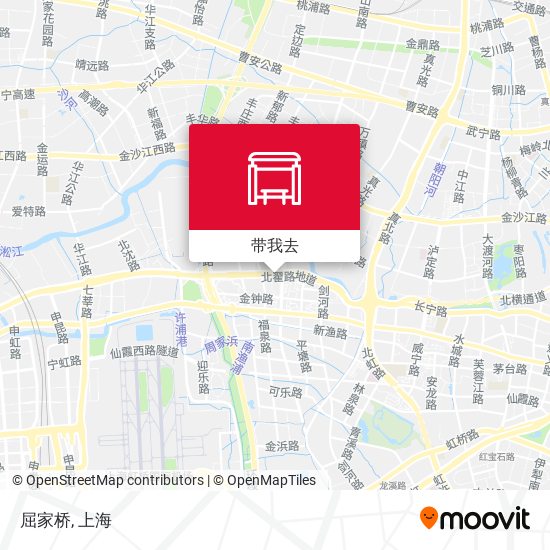 屈家桥地图