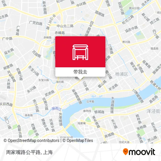 周家嘴路公平路地图