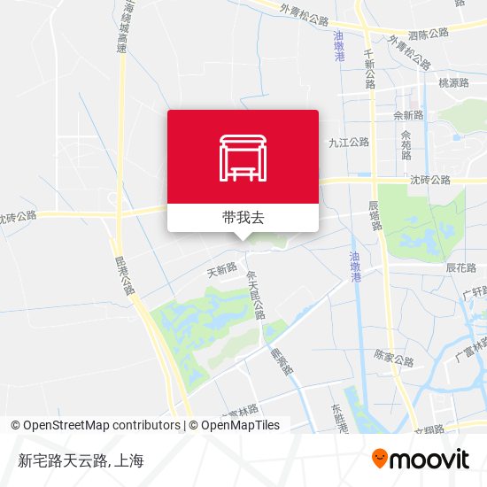 新宅路天云路地图