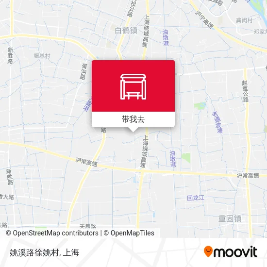 姚溪路徐姚村地图