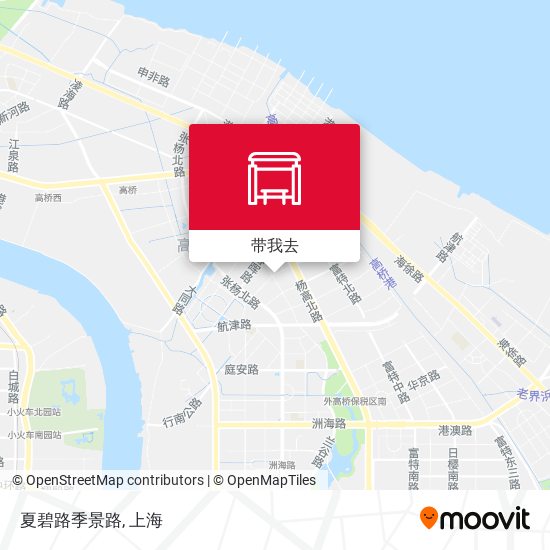 夏碧路季景路地图