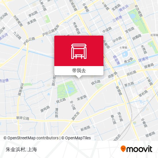 朱金浜村地图