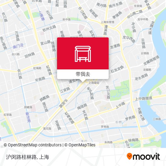 沪闵路桂林路地图