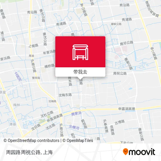 周园路周祝公路地图