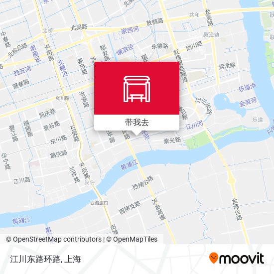 江川东路环路地图