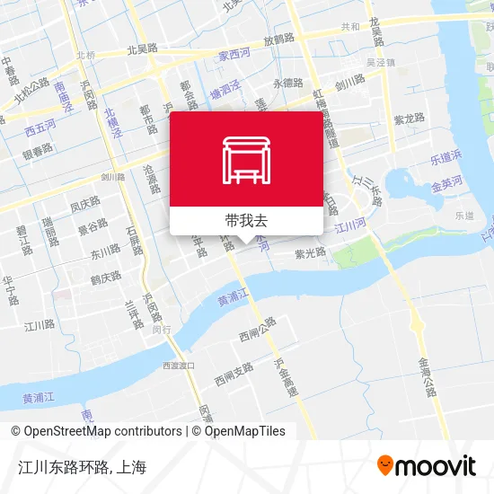 江川东路环路地图