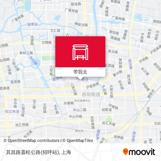 其昌路嘉松公路(招呼站)地图