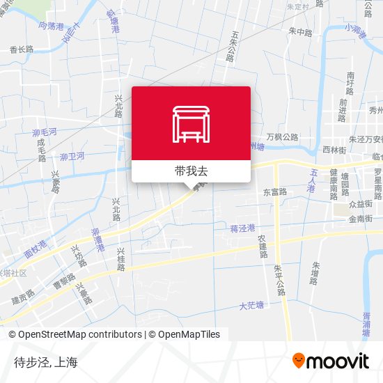 待步泾地图