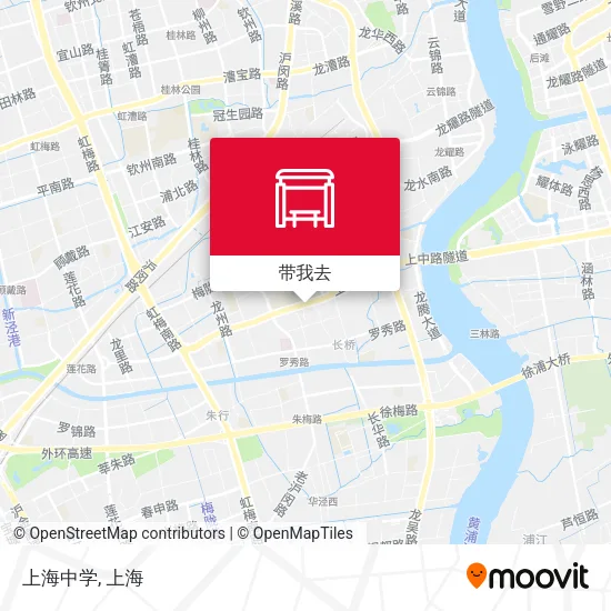 上海中学地图