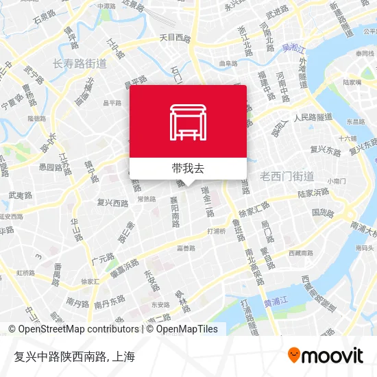 复兴中路陕西南路地图