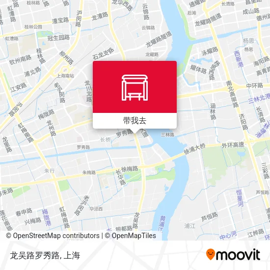 龙吴路罗秀路地图