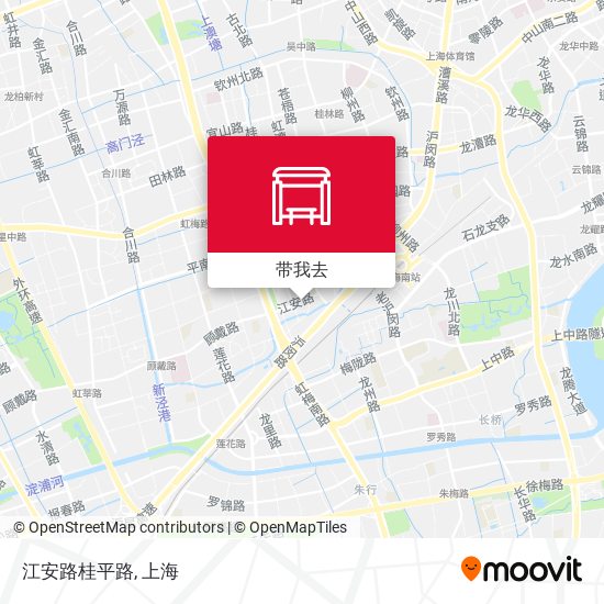 江安路桂平路地图