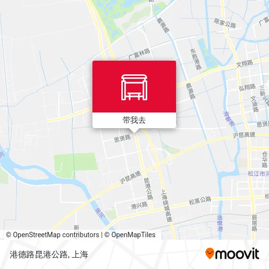 港德路昆港公路地图