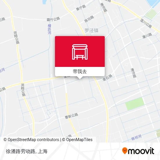 徐潘路劳动路地图