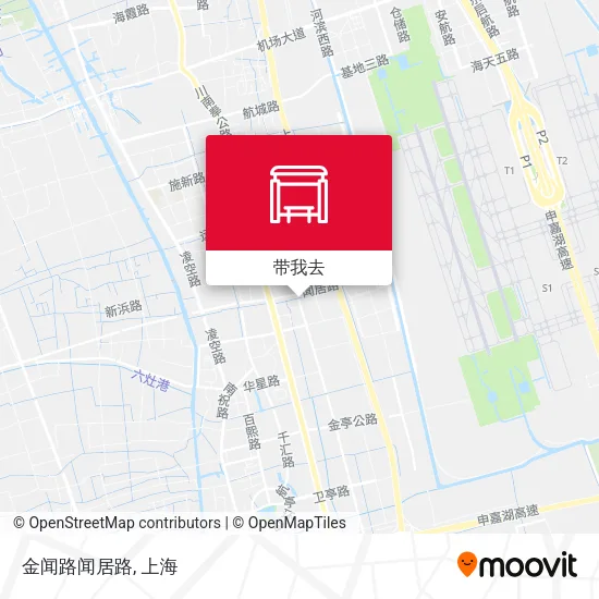 金闻路闻居路地图