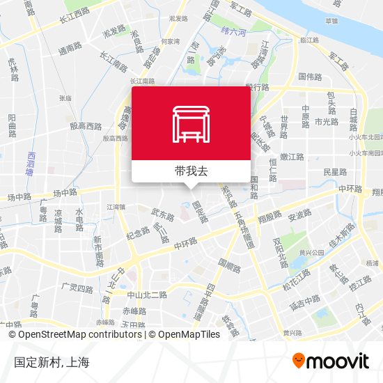 国定新村地图