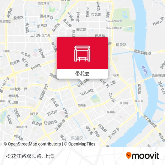 松花江路双阳路地图