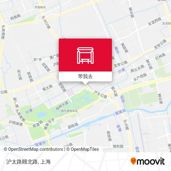 沪太路顾北路地图