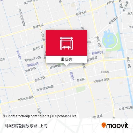 环城东路解放东路地图