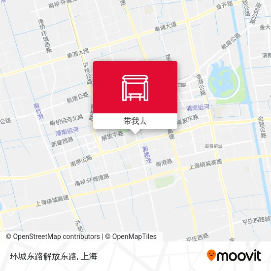 环城东路解放东路地图
