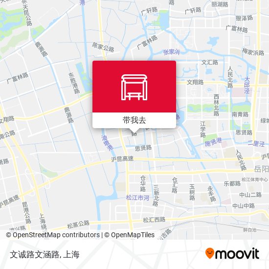 文诚路文涵路地图