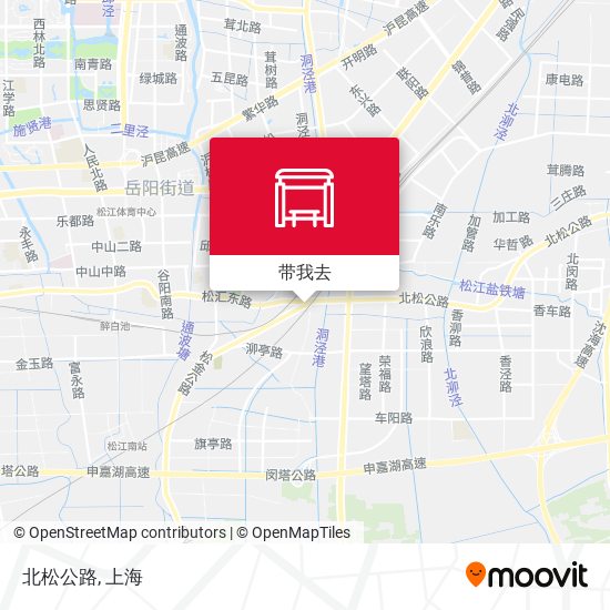 北松公路地图
